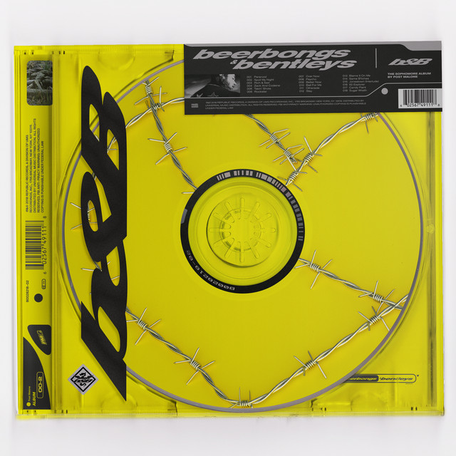 beerbongs & bentleys by Post Malone — album cover